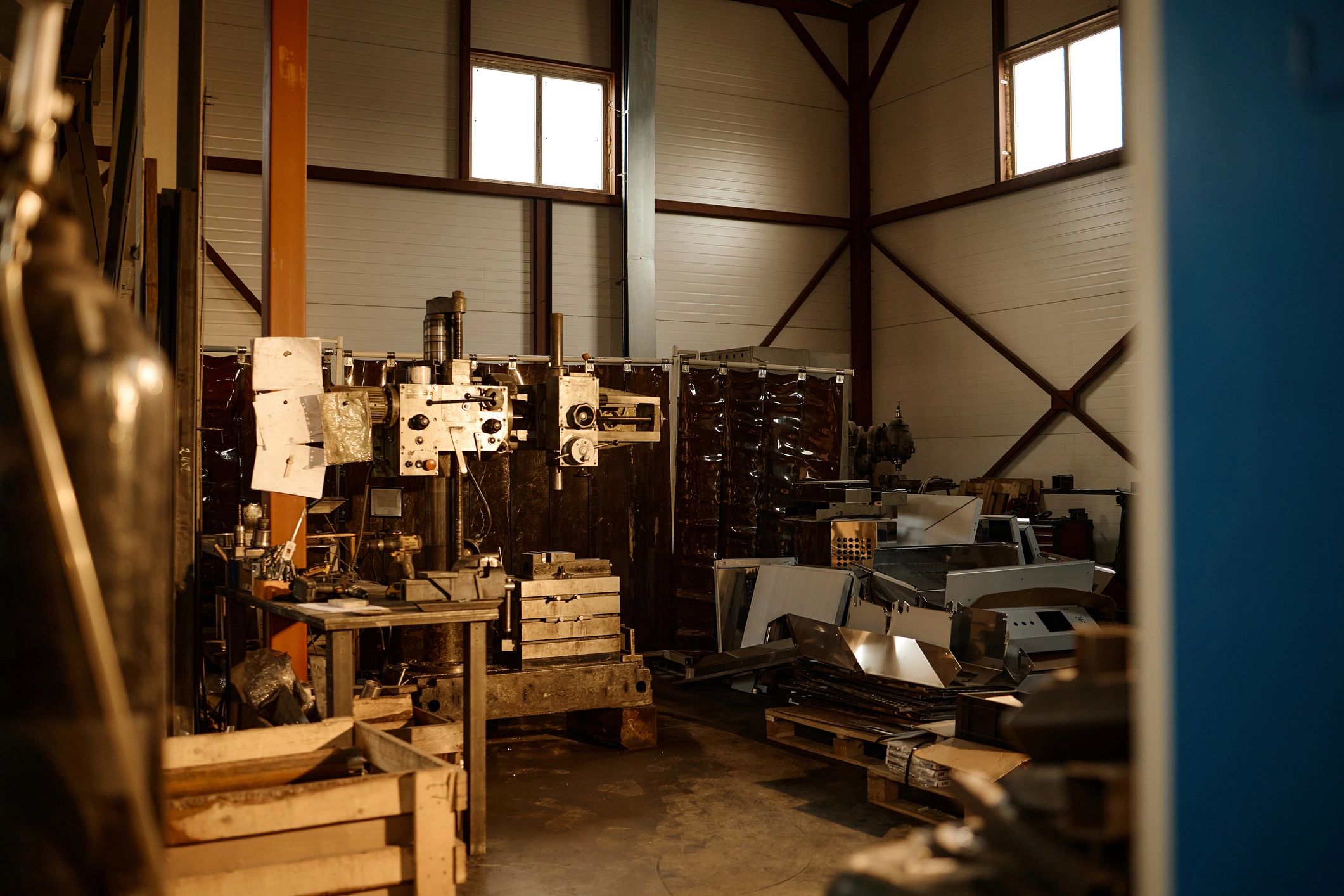 Manufacturing environment representing production planning and scale-up